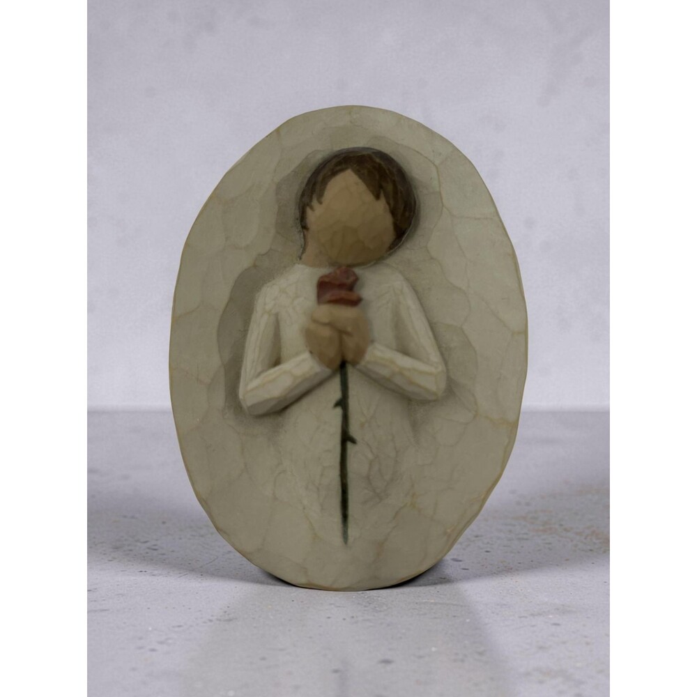 Willow‎ Tree Loving Angel Keepsake Trinket Box Susan Lordi DEMDACO 2004  3.5"